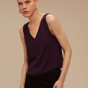 Babaton Murphy Blouse Purple